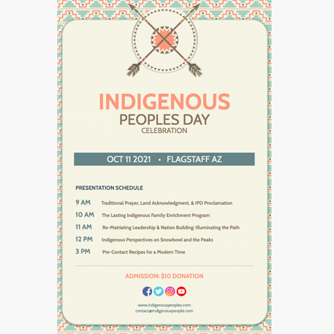 Indigenous Peoples Day Event 2